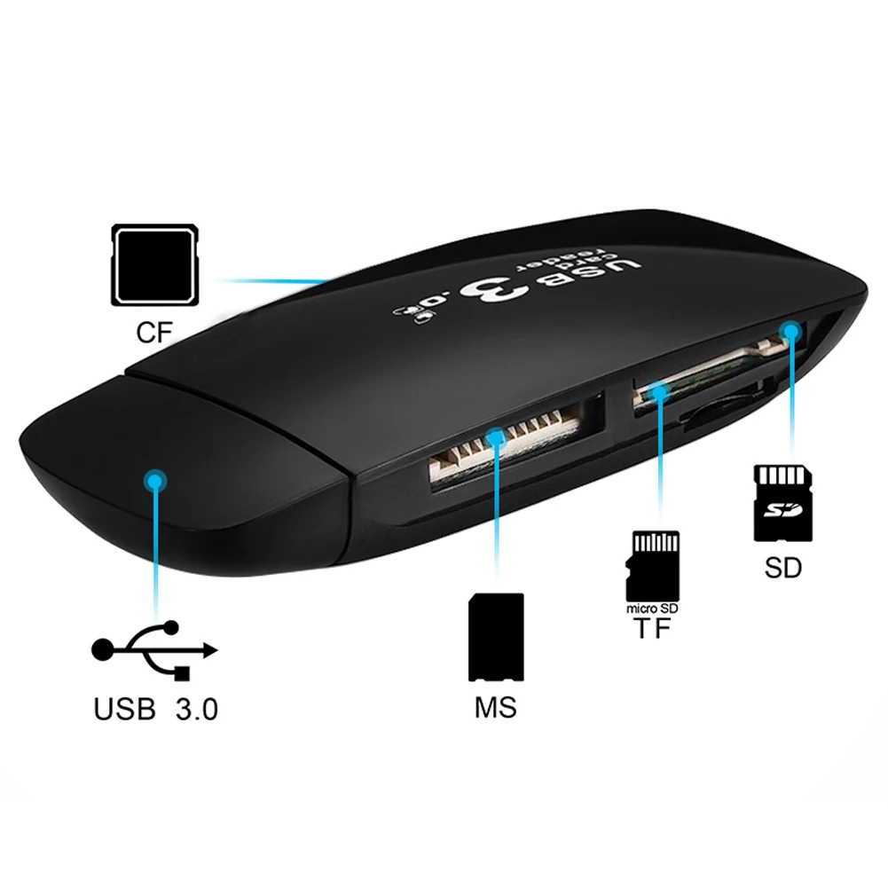 USB 3 0/Micro высокоскоростные Компьютерные аксессуары 4 в 1 адаптер кардридер флэш