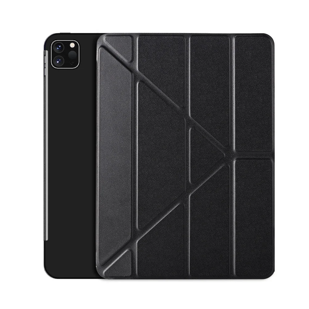 Умный Магнитный чехол для iPad Pro 11 2018 GOLP Сверхтонкая искусственная кожа + Жесткий