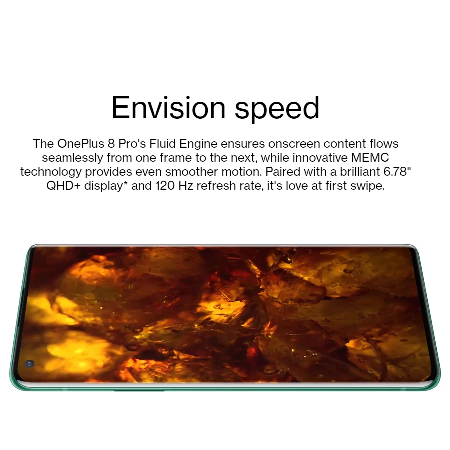 Глобальный Встроенная память Oneplus 8 pro 5G мобильный телефон 6 78 &quotSnapdragon 865 четыре