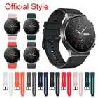 Силиконовый ремешок для умных часов Huawei GT 2 ProGT2 Pro 46 мм, сменный Браслет 22 мм