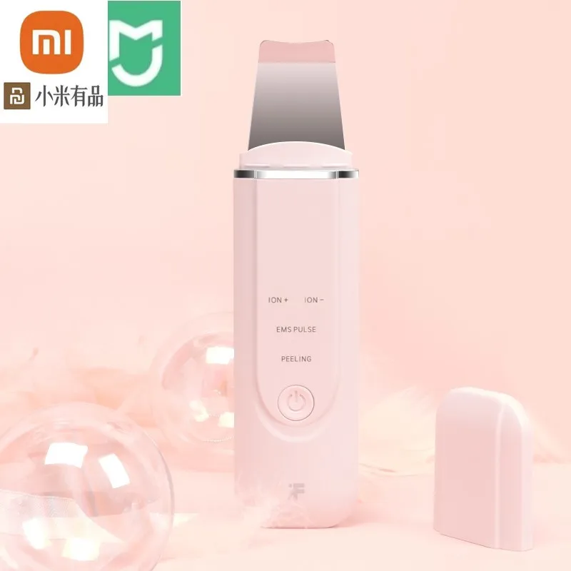 

xiaomi inFace ultrasonic shovel skin machine beauty equipment to acne facial cleansing instrument blackhead shovel pore cleaner