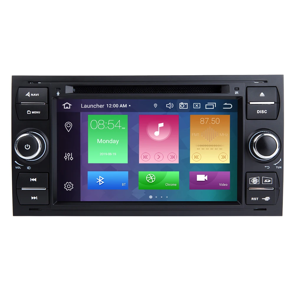 4 ГБ IPS DSP 2 Din Android 10 автомобиль радио мультимедиа для Ford Focus 3 mk2 Mondeo Kuga Fiesta Transit Connect S