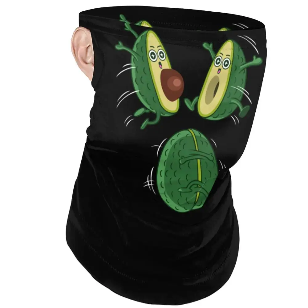 Avocado Fusion bandanas bandana scarf DIY adult washable mask at walmart target neck gaiter pattern hair accessories Headband |