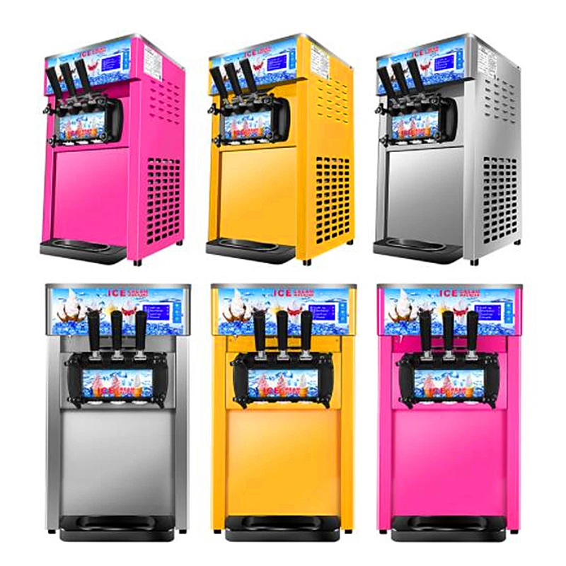 Полностью автоматическая Коммерческая Машина Для Мороженого бытовая
