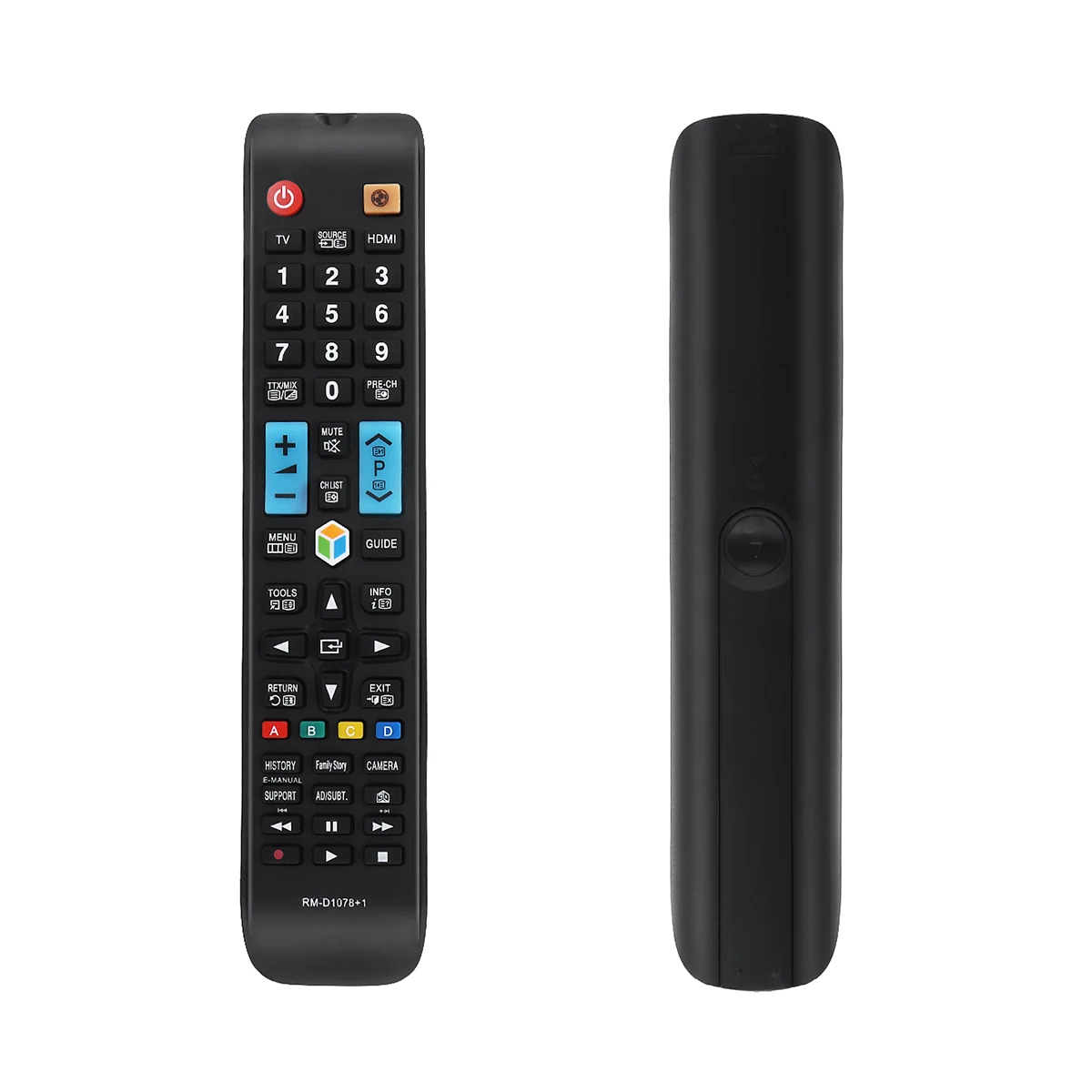 

Universal 433 MHz IR TV Remote Control 8m Transmission Distance Controller Replacement for 3D Smart LCD TV AA59-00638A