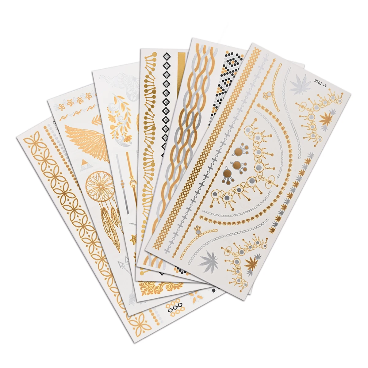 Новинка блестящая татуировка искусственная ретро горячее тиснение Серебряная