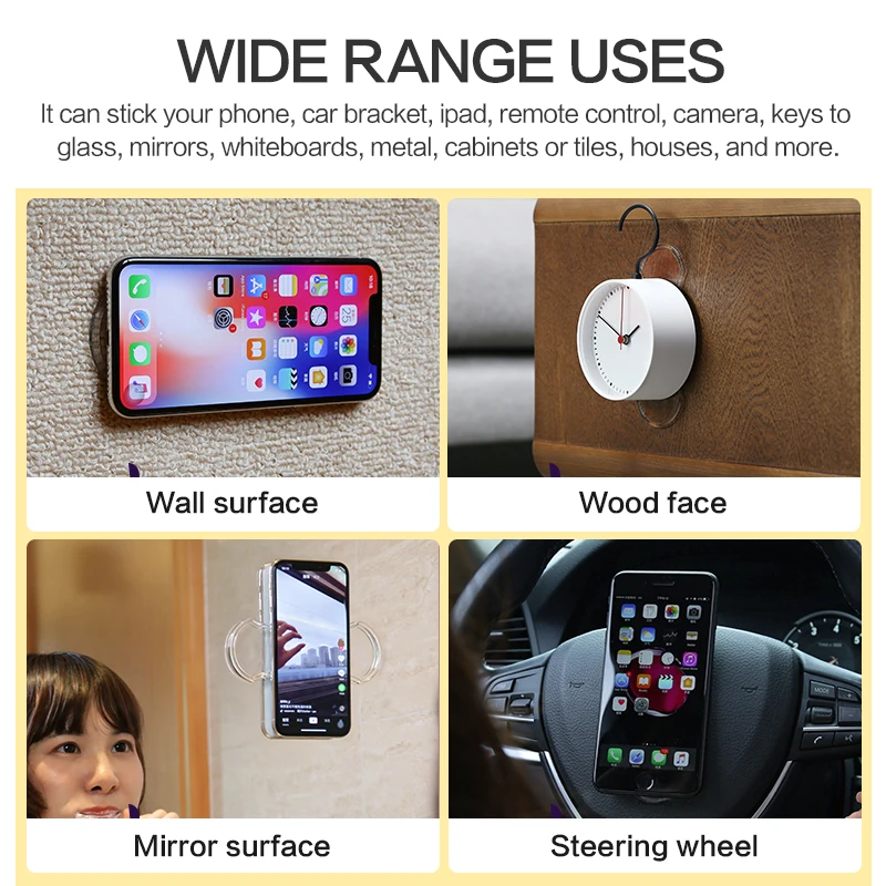 SmartDevil всасывания настенный термометр стол мобильный телефон подставка