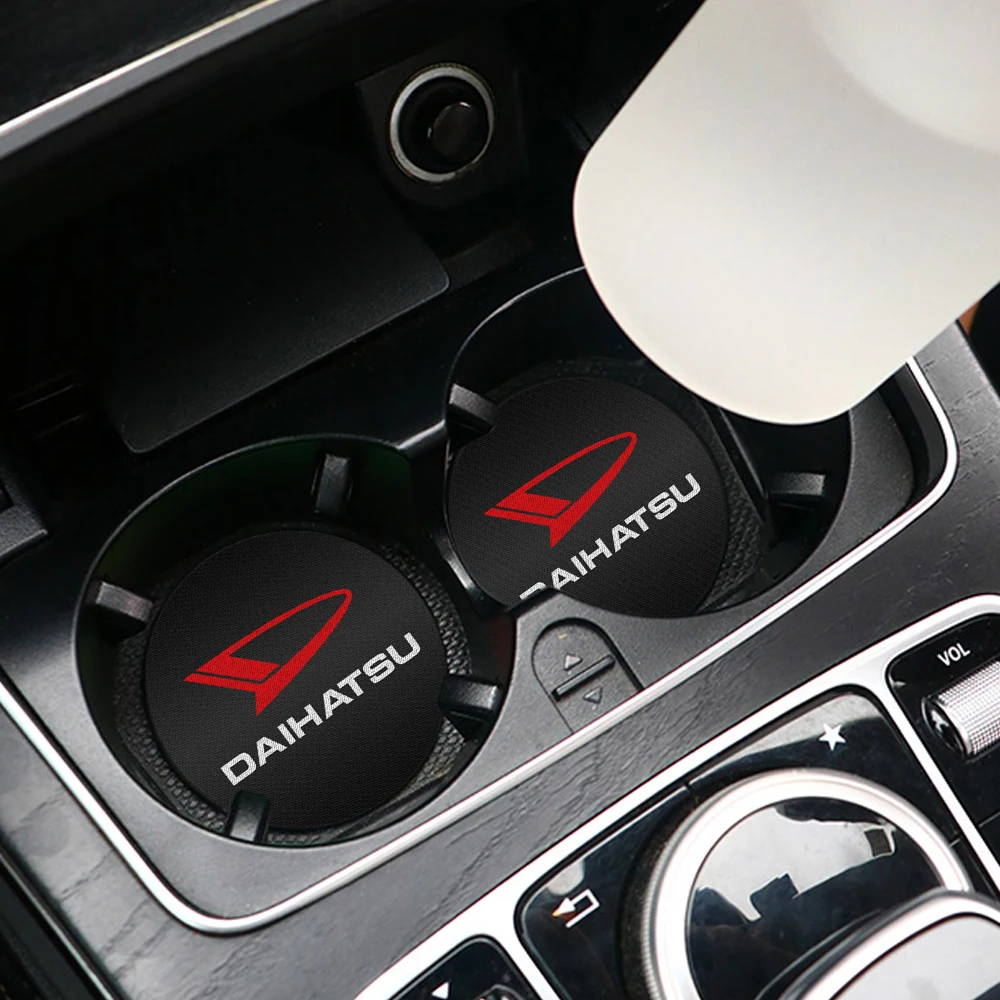 Для Daihatsu Terios Sirion Mira материал Rocky YRV Feroza Charade 2 шт. Автомобильный логотип держатель