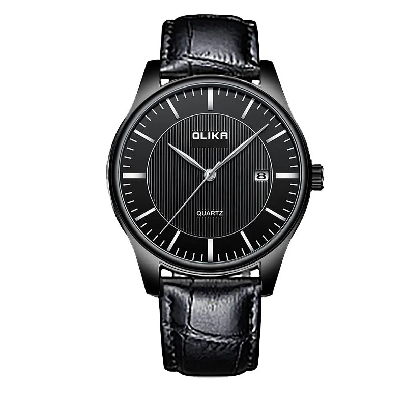 Olilka/ Oulijia Special Men's Watch Solid Steel Strip Waterproof Fashion Business Simple Men's Watch Watch for Men Luxury Watch