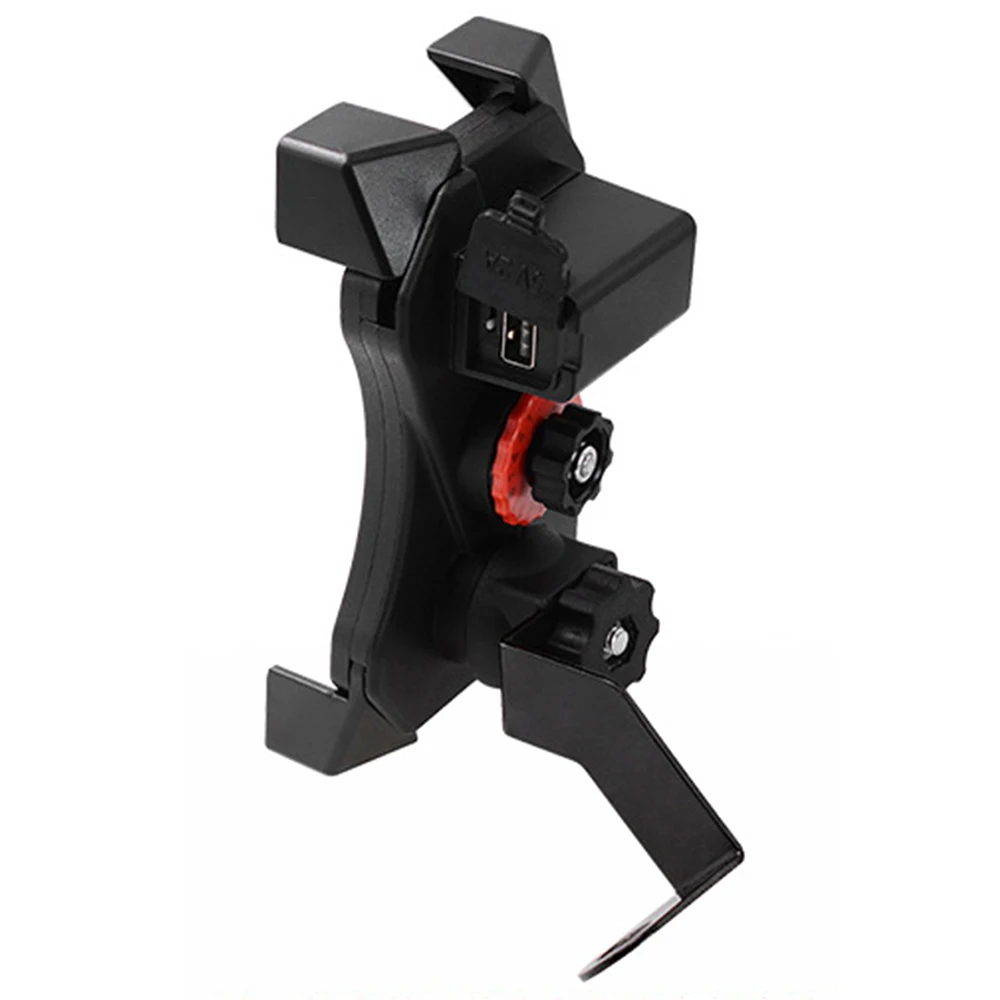 Универсальный Регулируемый USB заряжаемый держатель для телефона Руля Мотоцикла