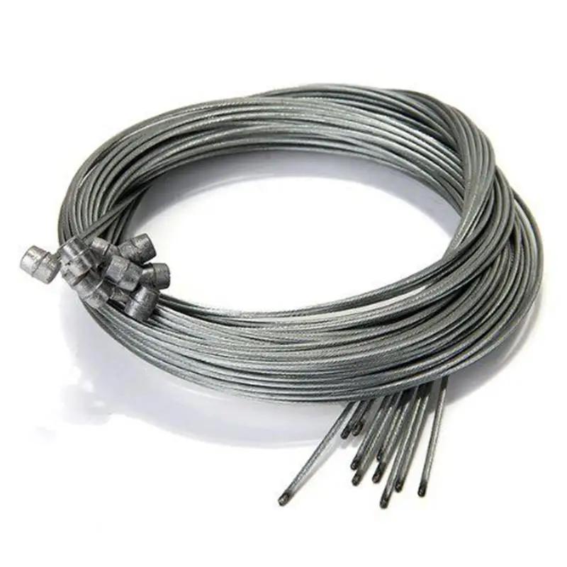 

2018 10Pcs Stainless Steel Cable Bicycle Accessories Bike Brake Cables Brake Gear Wires Line Mountain Inner Wire Line MTB