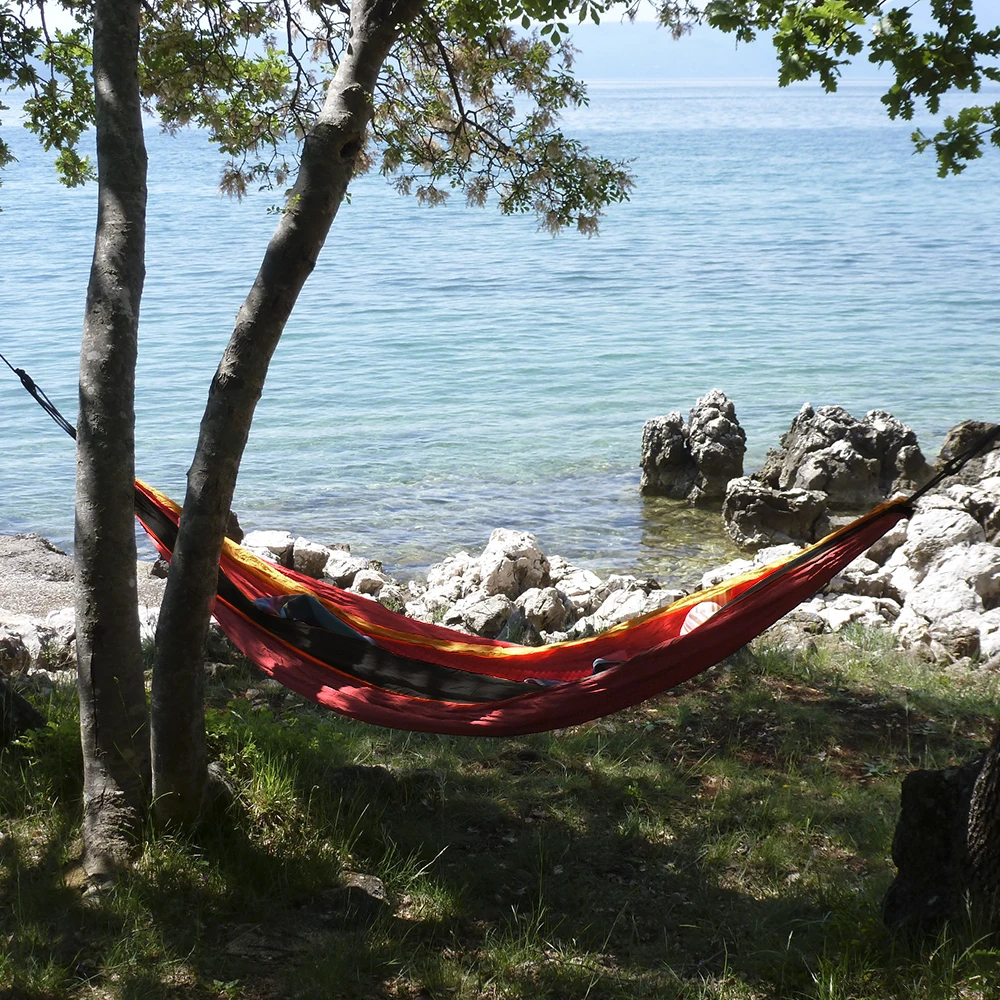 Нейлоновый гамак для взрослых кемпинг наружная альпинизма путешествия