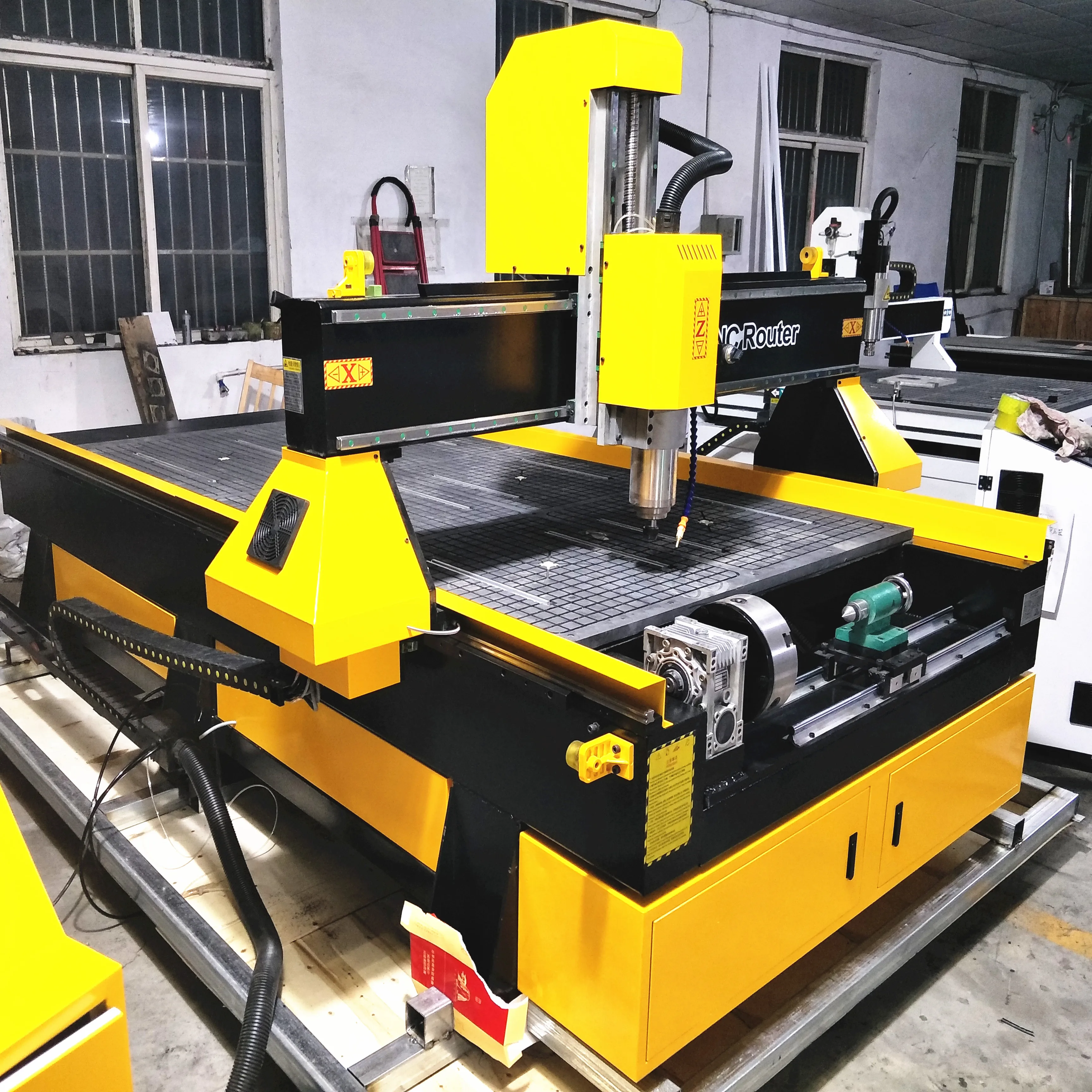 

Latest Factory Production 3D Machine 1313 Wood Machinery Rotary 1325 CNC Machine Wood Router ROBOTEC 3 4 Axis Machinery