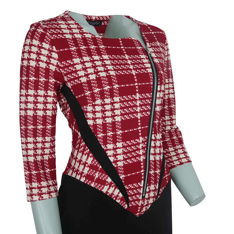 Женское платье карандаш с длинным рукавом размеры S M L XL XXL 3XL|Женские платья| |