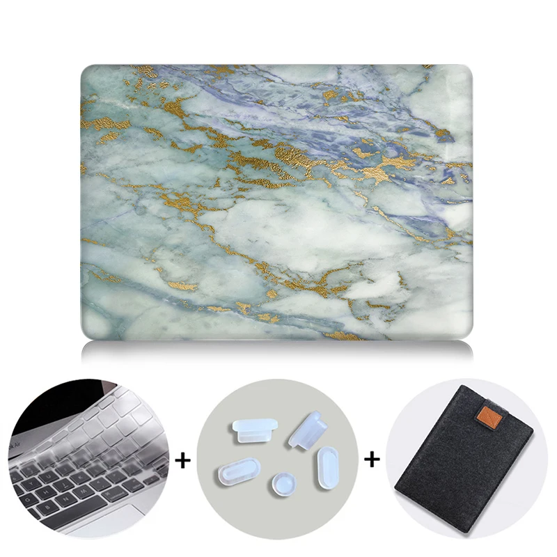 MTT Жесткий Чехол для ноутбука Macbook Air Pro retina 11 12 13 15 мраморный чехол для Mac book 13,3 дюймов с сенсорной панелью - Цвет: MB11