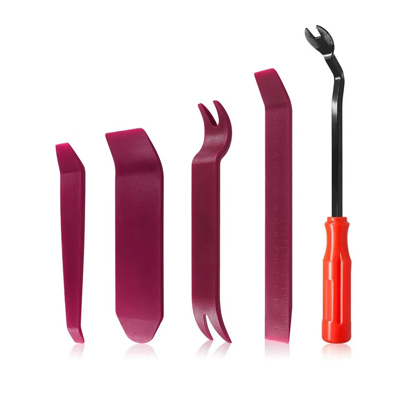 5 шт./компл. автомобиля PDR инструментов для удаления гвоздодер Радио Аудио Панель