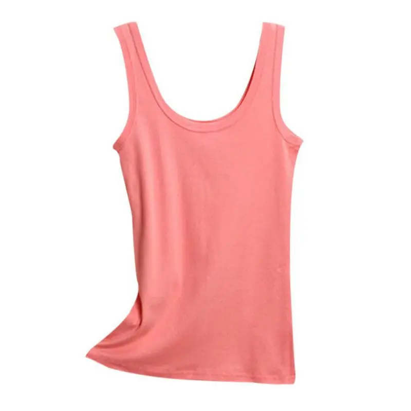 

Spring Summer Tank Tops Women Sleeveless Round Neck Loose T Shirt Ladies Vest Singlets Camisole Cotton Ladies Thin Vest