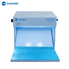Sunshine SS-917C Dust Free Room Anti Dust Working Bench Adjustable Wind Cleaning Room For Phone ipad Refurbish Repair Workbench