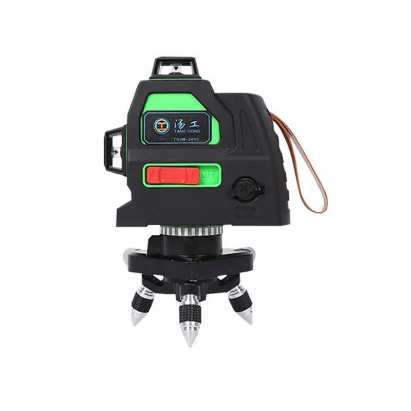 

8 Lines Laser Spirit Level Decoration Green Light Precision Portable Super Light Building High Precision Measuring Tools