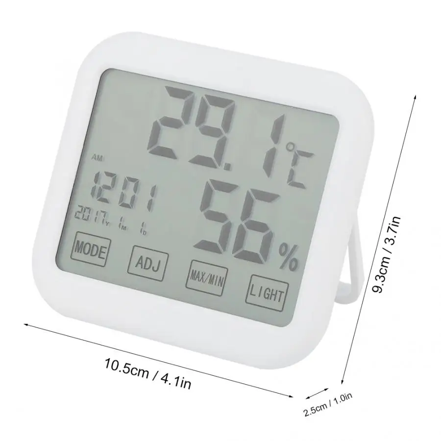 Бытовые Термометры измеритель температуры цифровой термометр с ЖК дисплеем