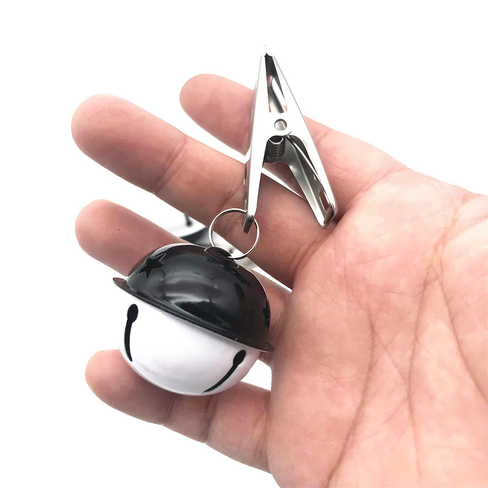 1 пара металлическая секс-игрушка для груди и сосков из нержавеющей стали |