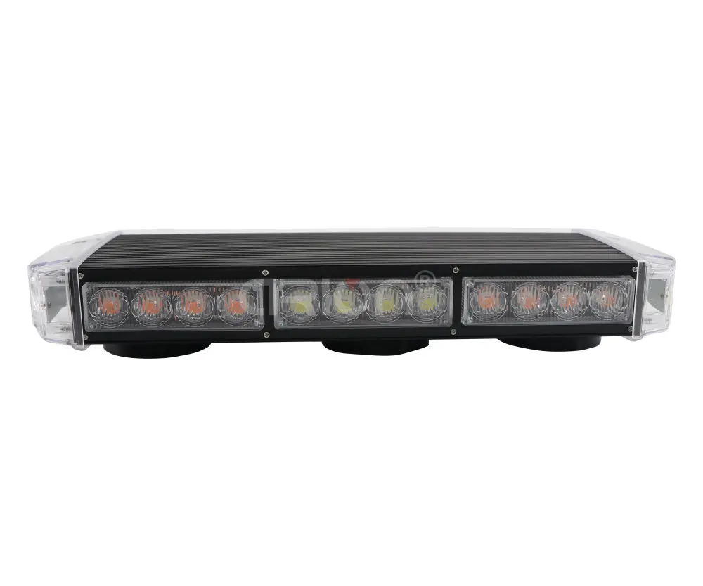 30LED 60W 41CM CRION Желтый Янтарный 14-38 Светодиодный 28-76 Вт Магнитный базовый аварийный для автомобиля грузовика Предупреждение ющий стробоскоп маяки безопасная световая лампа - Испускаемый цвет: 30LED 60W 41CM