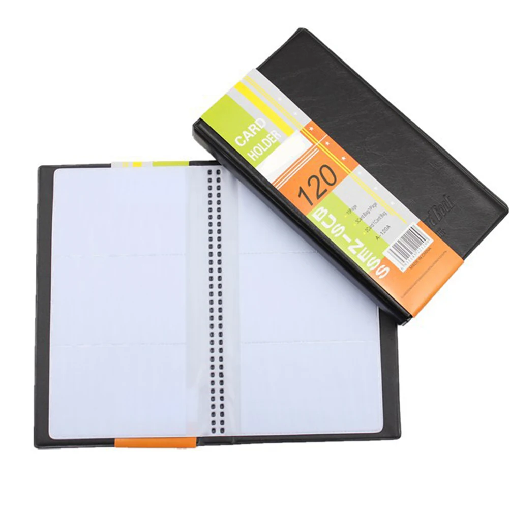 

Credit Office ID Business Card Holder Antimagnetic Lightweight Leather Durable