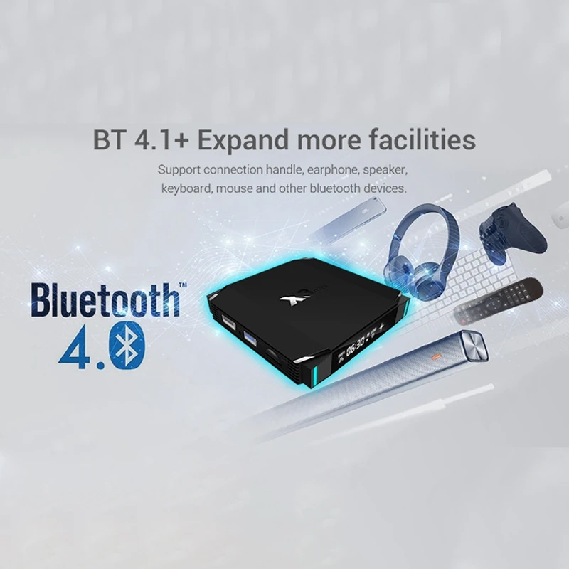 X3-Mini ТВ-приставка S905X3 Android 9 0 Hd 1080P сетевая приставка 4 + 32G поддержка Wifi 2 4G/5G / 4K