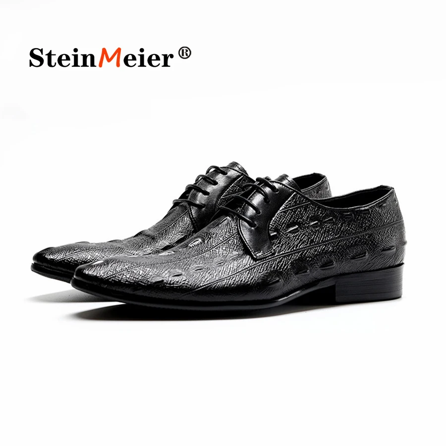 

Mens formal Shoes Genuine Leather Dress Oxford Shoes For Men Dressing Wedding Business Office Shoes Lace Up Male Men Shoes 2022