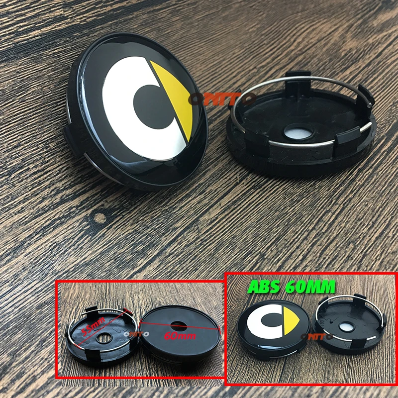 20 шт. хром черная смарт-эмблема автомобиля значок колпачки для центра колеса