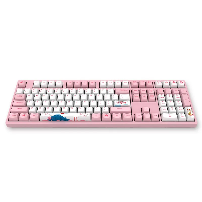 AKKO 3108 V2 Mechanical Gaming Keyboard Type-C Wired 108 Key PBT Keycap World Tour Series Tokyo for Home Office | Компьютеры и офис