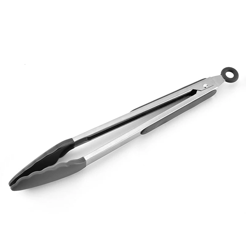 Нейлоновые щипцы для барбекю и гриля сервировки салата хлеба антипригарные