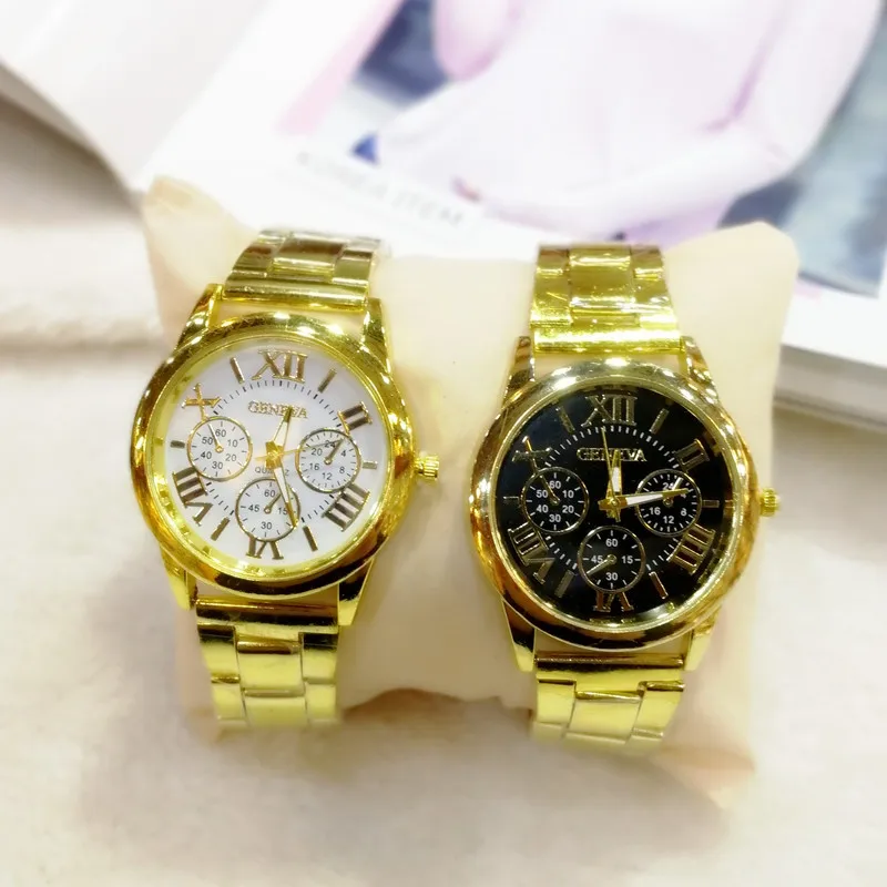 Имитация золота часы prop Мужские Женские скит Кино ТВ хип-хоп джиттер золотые |