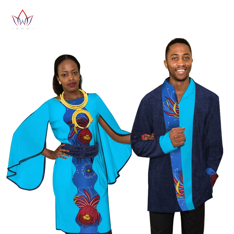 Дашики пары одежда африканские платья для женщин и мужчин рубашка африканская