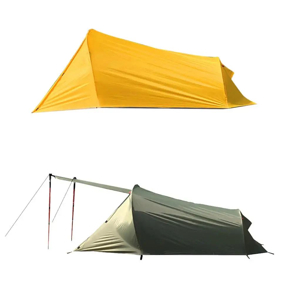 Beste Ultralight Reizen Backpacken Tent Dubbele Outdoor Camping Tent Aluminium Paal Zware Waterdichte Camping Wandelen Slaapzak Tent