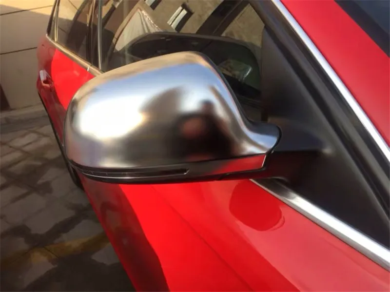 Чехол для автомобильного зеркала заднего вида Audi B8 A3 A4 A5 A6 S4 RS4 S6 RS6 1 пара матовых