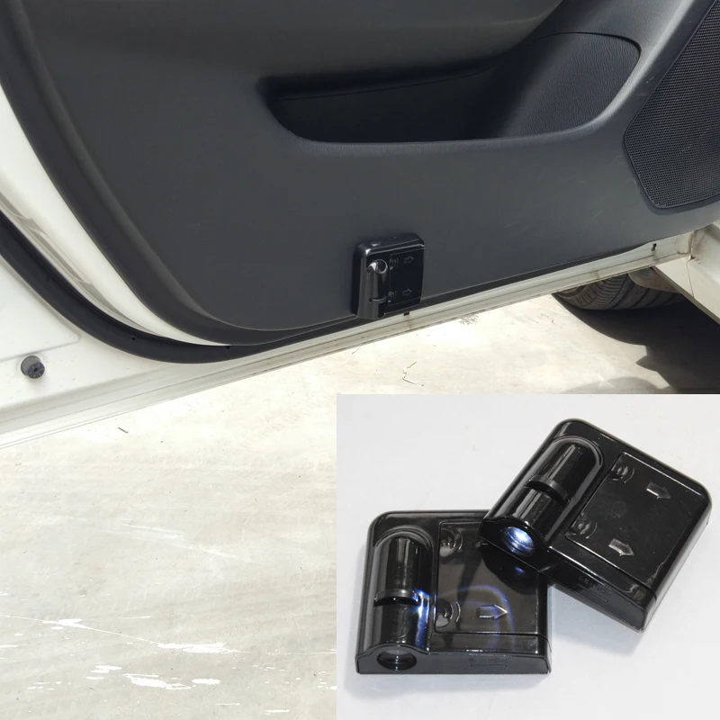 Автофан Беспроводной светодиодный дверь шаг любезно тень светильник HD проектор