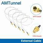 5 шт.компл. Удлинительный кабель Wi-Fi с разъемом IPEX на гнездо SMA, шнур антенны Wi-Fi UFL на антенну коннектора RP SMA