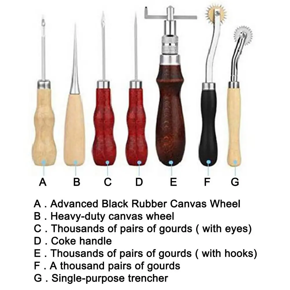 

Sewing Tools Excellent Durable DIY Leather Craft Tool Set