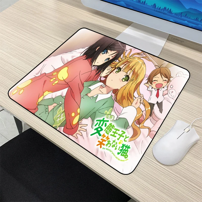 

Small Hentai Ouji To Mouse Pad Gabinete Pc Gamer Laptop Varmilo Otaku Kawaii Gaming Accessories Keyboard Desk Mat Cute Mousepad