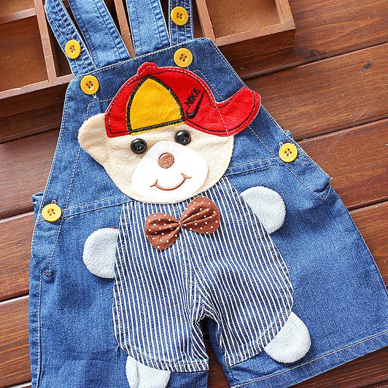 DIIMUU Детские Модные летние комбинезоны для маленьких мальчиков и девочек