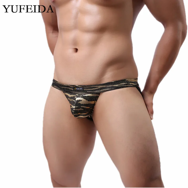 Мужское нижнее белье пикантные мужские стринги G String Трусы танга с отделением для