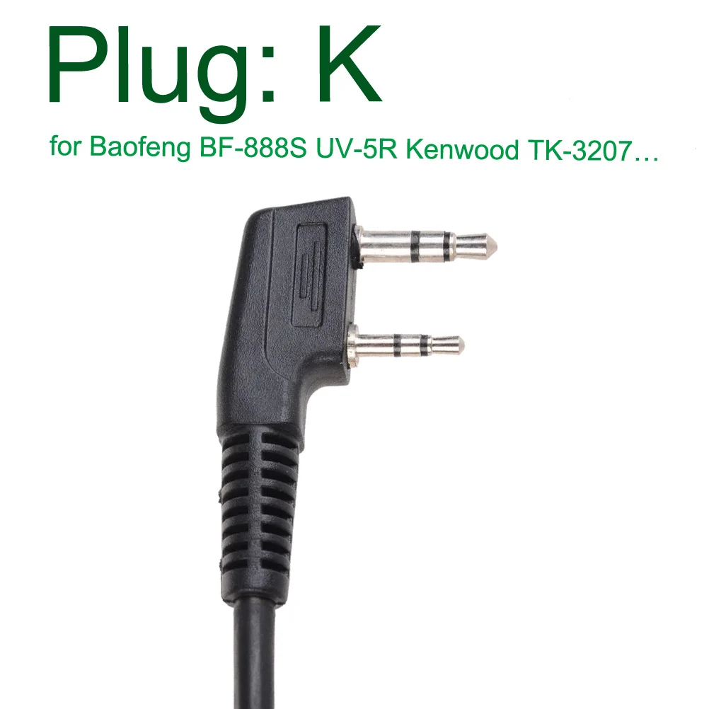 Тактический U94 PTT штекер кабеля гарнитуры кабель адаптер для Kenwoode Baofeng UV 5R 5RE плюс BF