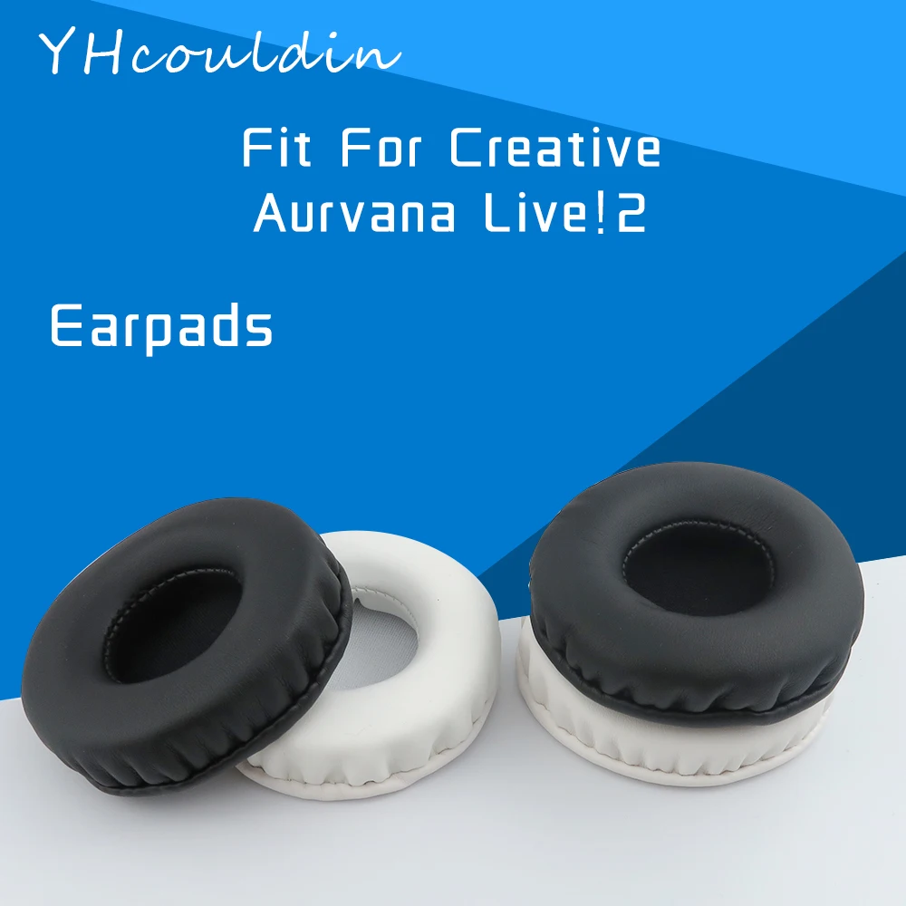 

YHcouldin Earpads For Creative Aurvana Live!2 Headphone Accessaries Replacement Leather