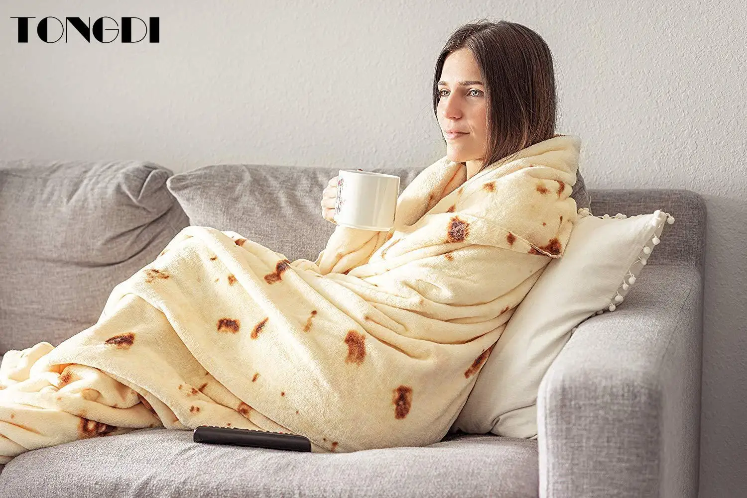 Постельное белье TONGDI 3D милое фланелевое одеяло для торта фруктов кукурузы