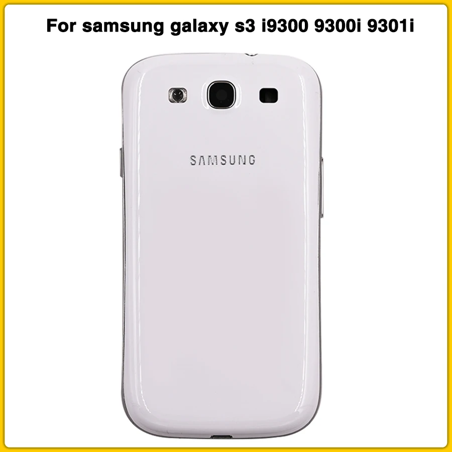 Полный корпус чехол для Samsung Galaxy S3 i9300 neo 9300i 9301i батарея задняя панель Задняя