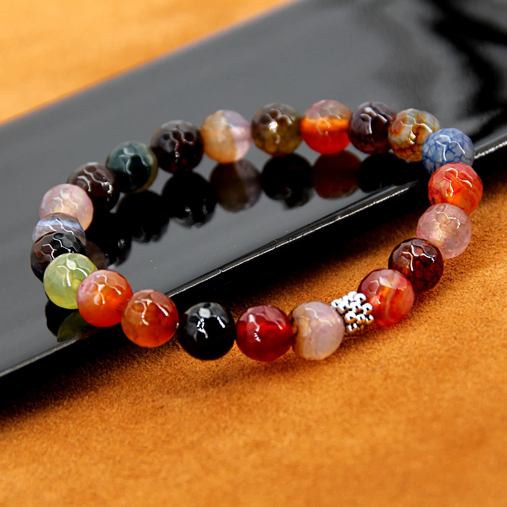 8 мм природное очарование браслет для Дамская мода ювелирные изделия ручной