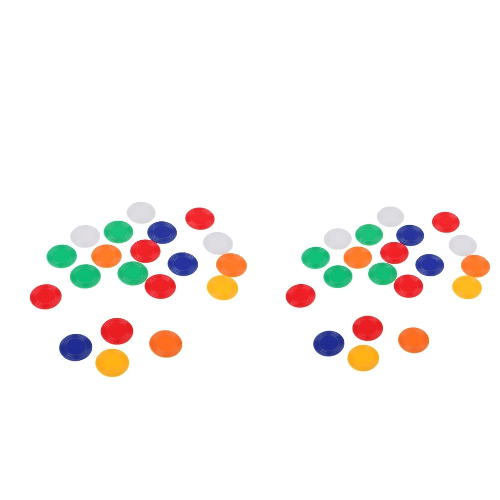 40 шт./компл. игровые монетные чипы для развлечений и семейных игр | Спорт