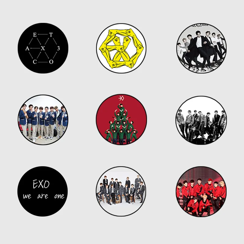 

EXO Baekhyun Chanyeol Sehun D.O Chen xiumin Kai mobile phone airbag holder