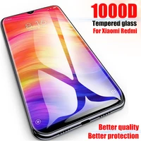 1000d tempered glass screen protector for xiaomi redmi note 9 8 7 pro 8t protective film for 9a 9c 9s 10x k30
